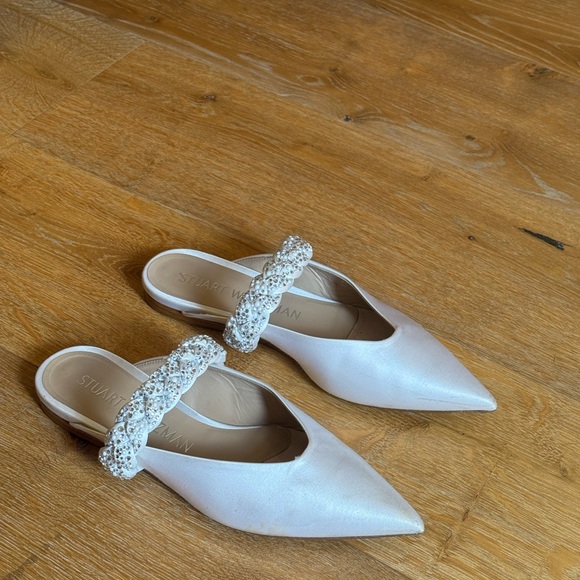 ROYALE PEARL BRAIDA FLAT | Stuart Weitzman - Picture 11 of 12